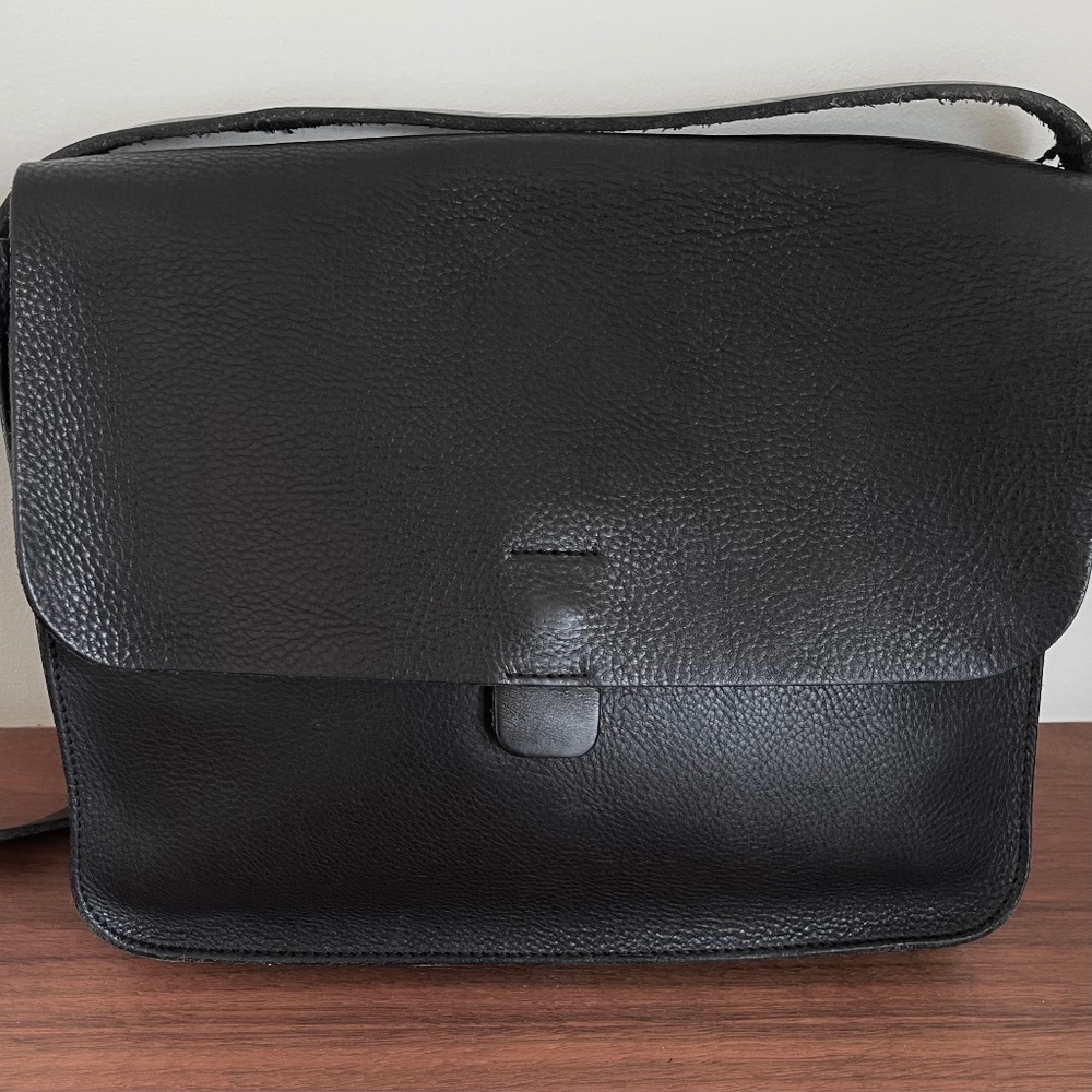 Kate Sheridan Large Tab Bag in Black